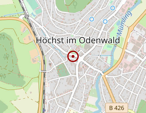 Karte: Sozialstation Höchst