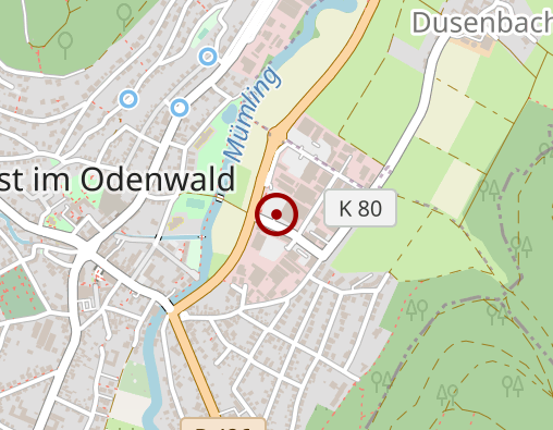 Karte: Fitness- u. Gesundheitszentrum Höchst GmbH