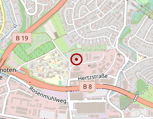 Karte: Mainfränkische Werkstätten GmbH Werkstätten für Behinderte