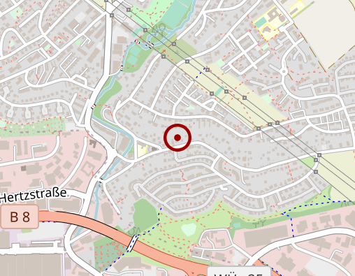 Karte: Klinik am Greinberg Spezialklinik für Kinder- und Jugendpsychiatrie, Psychosomat