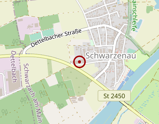 Karte: Mainfränkische Werkstätten GmbH Biogasanlage