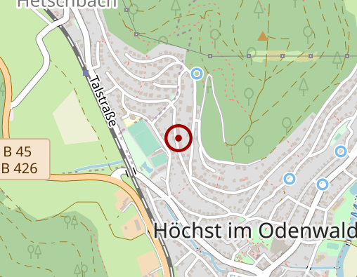 Karte: Ernährungsberatung Odenwald