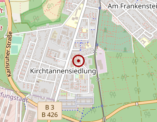 Karte: Pflegedienst Darmstadt City GmbH