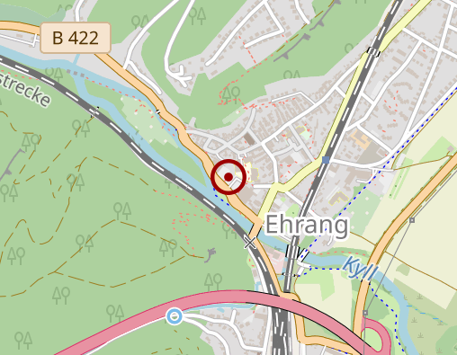 Karte: Kylltal-Apotheke Trier Ehrang