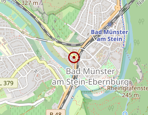 Karte: Deutsches Rotes Kreuz KV Bad Kreuznach Alten- und Pflegeheim Rheingrafenstein