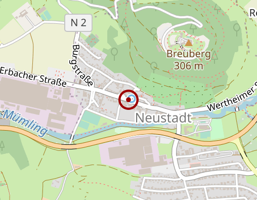 Karte: Diakoniestation Breuberg