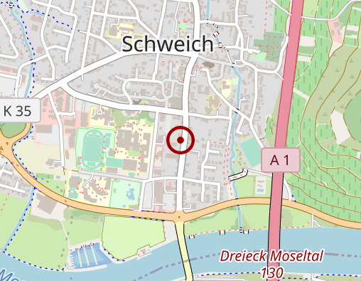 Karte: Reuland-Apotheke Brückenstraße