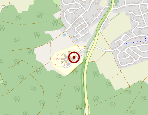 Karte: Klinikum des Landkreises Bamberg - Betriebsstätte Steigerwaldklinik Burgebrach