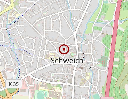 Karte: Reuland-Apotheke Ermesgraben