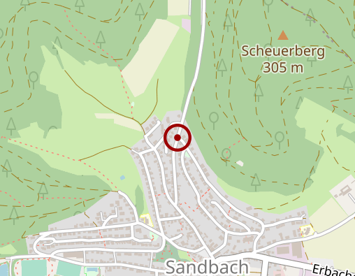 Karte: MEDIAN Klinik Odenwald