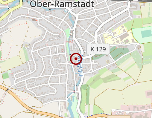 Karte: Therapiezentrum Ober-Ramstadt
