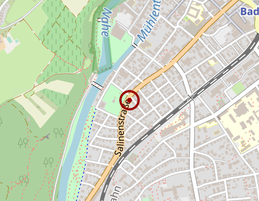 Karte: Beratungsstelle des Bistums Trier