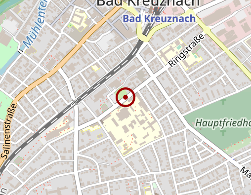 Karte: Diakonie Krankenhaus kreuznacher diakonie