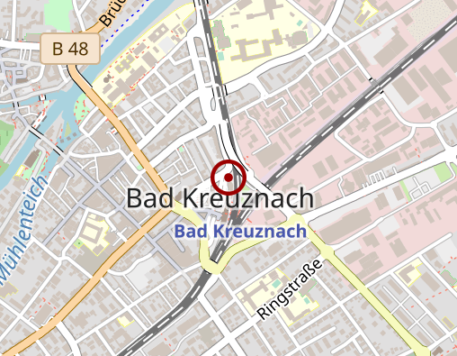 Karte: Taxi-Zentrale Bad Kreuznach