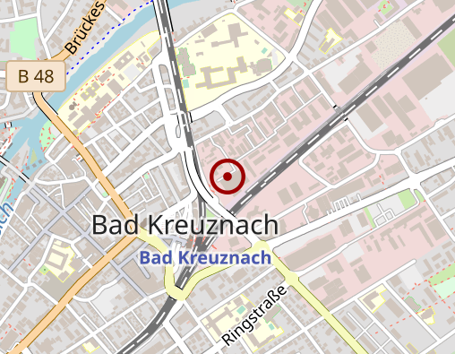 Karte: LEBENSHILFE-WERKSTÄTTEN Bad Kreuznach gGmbH