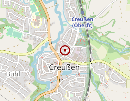 Karte: Tagespflege im Haus der Diakonie in Creußen