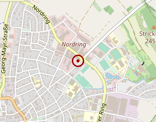 Karte: Rotes Kreuz Verwaltung