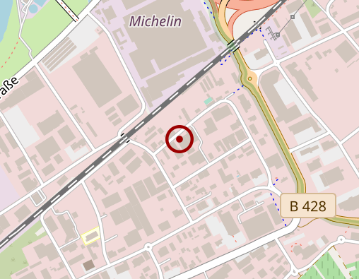 Karte: Kreuznacher Zentralwäscherei GmbH & Co. Mietwäsche KG