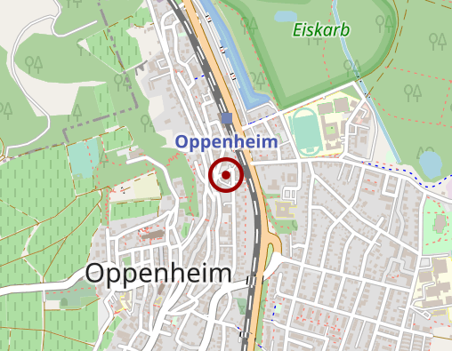 Karte: Ev.Psychol.Beratungsstelle Mainz-Bingen