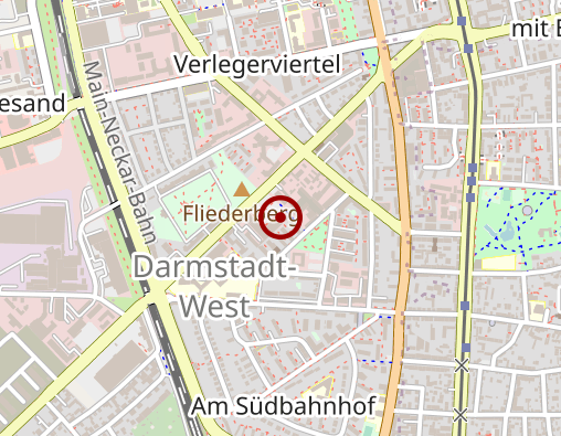 Karte: Pflegedienst Hessen-Süd GmbH