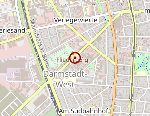 Karte: Fliederberg-Apotheke