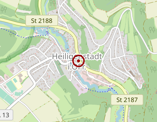 Karte: Logopädie in Heiligenstadt i. Ofr. M. Schmittwolf