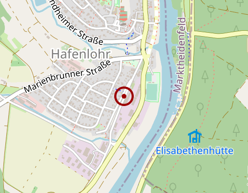 Karte: Mainhelfer Thümig