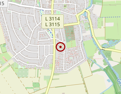 Karte: Gersprenz gGmbH Stationäre Pflegeeinrichtung