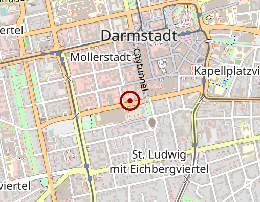 Karte: Darmstädter Pflege-u. Sozialdienst e.V.