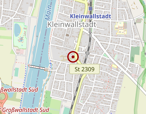 Karte: Josef Anton Rohe´sche Altenheim-Stiftung