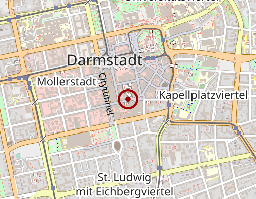 Karte: Centro-Physio Darmstadt