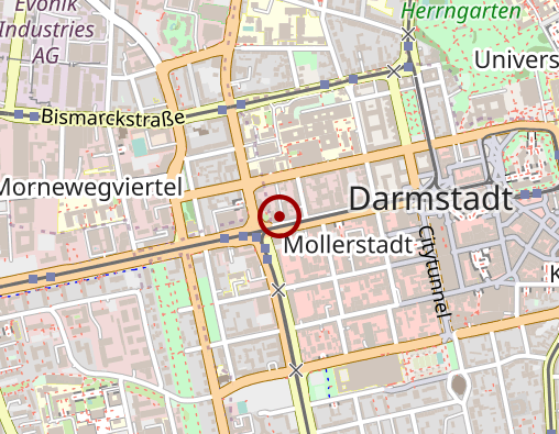 Karte: Darmstädter Schlüsseldienst