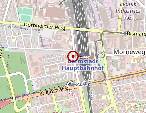 Karte: Apotheke im Hauptbahnhof