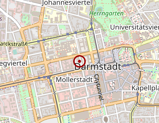 Karte: Physiopoint-Darmstadt