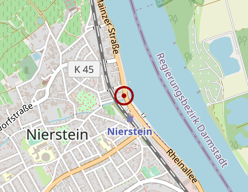 Karte: Niersteiner Schuh- Schlüssel Stempel Service