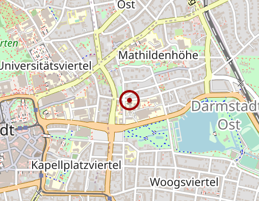 Karte: AGAPLESION ELISABETHENSTIFT gemeinnützige GmbH Wohnen & Pflegen Demenz