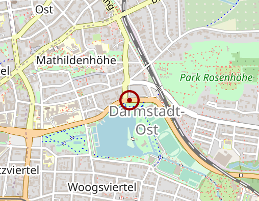 Karte: AGAPLESION ELISABETHENSTIFT EVANGELISCHES KRANKENHAUS