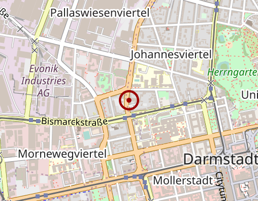 Karte: AWO Seniorenwohnanlage Johannesviertel