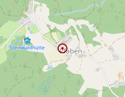 Karte: Bayerisches Rotes Kreuz Kreisverband Tirschenreuth