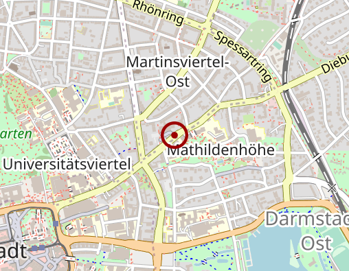 Karte: Pflegedienst MediCare Darmstadt GmbH