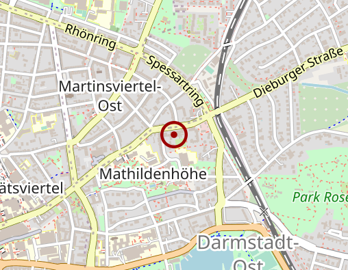 Karte: Apotheke an der Mathildenhöhe