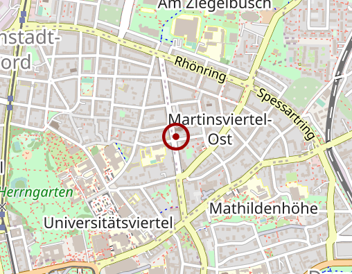 Karte: Demenzforum Darmstadt e.V. Besuchsdienst