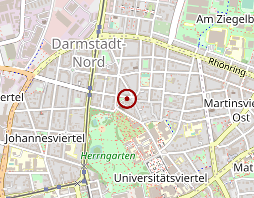 Karte: Caritas-Sozialstation Darmstadt