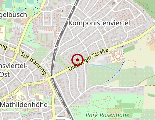 Karte: Osteopathie Zentrum Rhein-Main