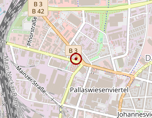 Karte: Club Behinderter und ihrer Freunde