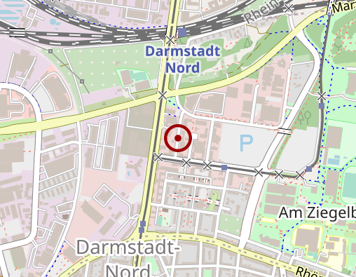 Karte: Reha Team in Südhessen GmbH