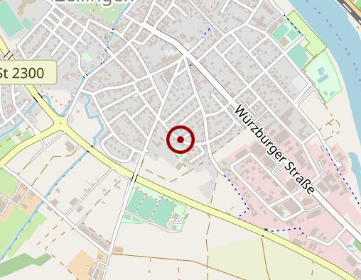 Karte: Ambulanter Pflegedienst FRANKEN Dienststelle Zellingen