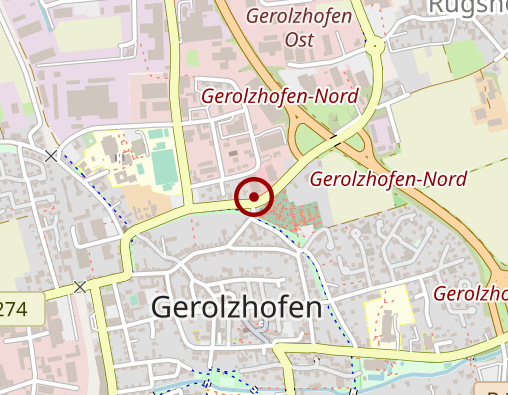 Karte: Pflegedienst Daheim