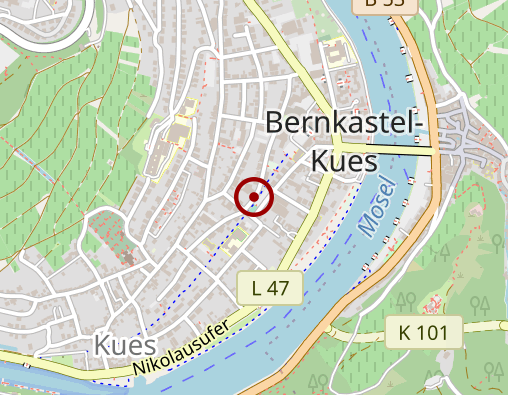 Karte: Caritas Sozialstation Bernkastel-Kues