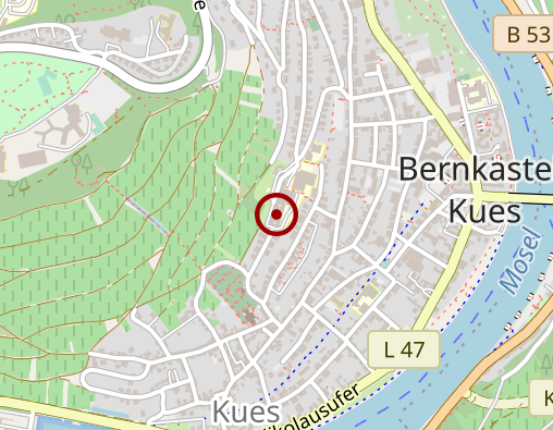 Karte: Cusanus Krankenhaus Bernkastel-Kues